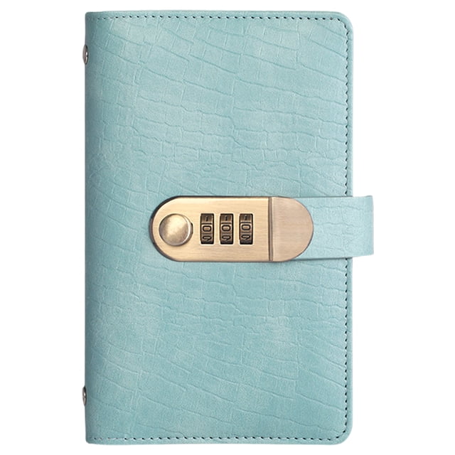 pdqouc Portable Financial Management Notebook with SecurityLock, Complete Savings Goal Tracking System with Storage Pockets, Compact Size for Daily Budget Recording and CashOrganizing