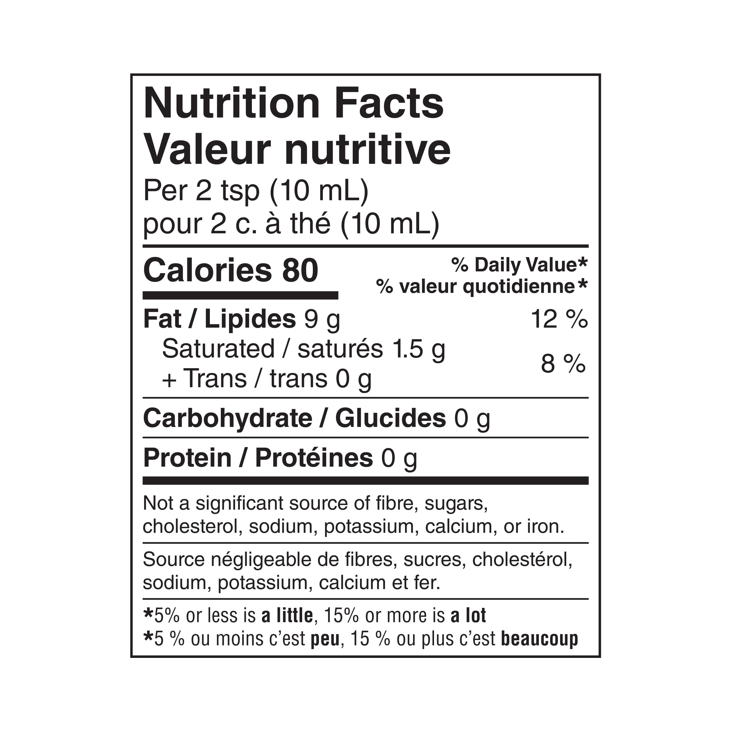 Huile d'olive pure Great Value 1 litre