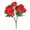 Red, variant on WEIXF Flowers For Cemetery Memorial Flower Bouquet For Home Floral Silk Rose Flowers Bouquet Flowers Christmas Flowers in Vase Flower Wreath Mum Flowers Rose Garland with Lights Vase Flowers Tall