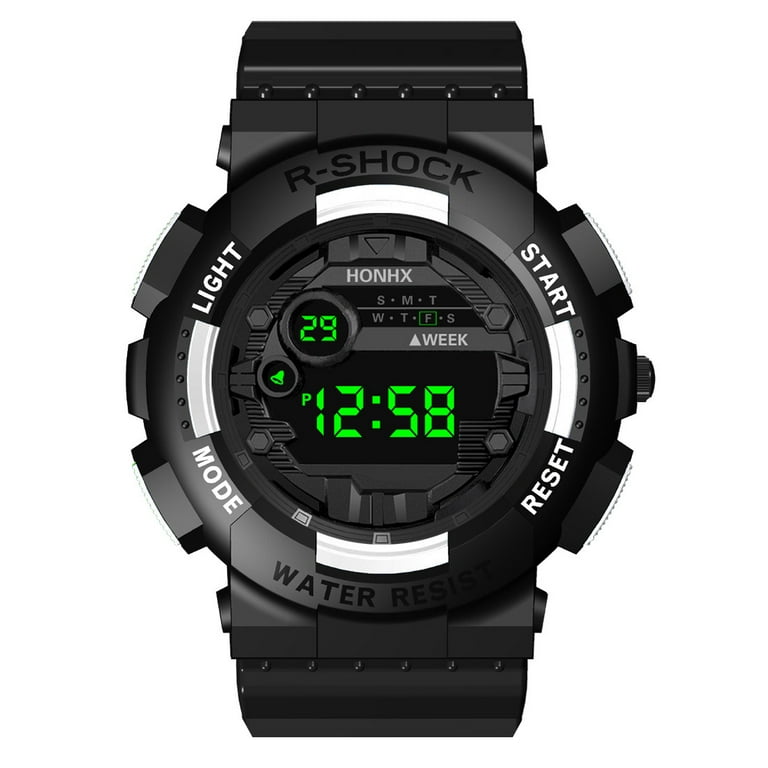 Sport Watch HONHX Luxury Mens Digital LED Watch Date Sport Men