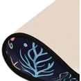 thumbnail image 6 of Mermaid Whale Kitchen Rugs Non-Slip Soft Doormats Bath Carpet Floor Runner Area Rugs for Home Dining Living Room Bedroom 72" X 24", 6 of 7