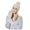 A-White323, variant on Yuanlong Womens Beanie Hat 2 Pcs Rib Knit Hat Touchscreen Glove Set Winter Warm Stretch Casual Outdoor Skiing Driving Headwear