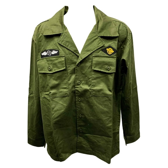 MyPartyShirt Charlie Day Fancy-Dress Costumes for Adults with Embroidered Patches, Unisex, Medium