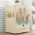 thumbnail image 4 of Animal Print PEVA Sunscreen Washing Machine Dust Cover Waterproof Protector, 4 of 4