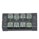 thumbnail image 2 of 4Pcs Terminal Strip Block TB Fixed Large Current Copper Contactor Circuit Terminal Block 600V 35A 4 Positions, 2 of 5