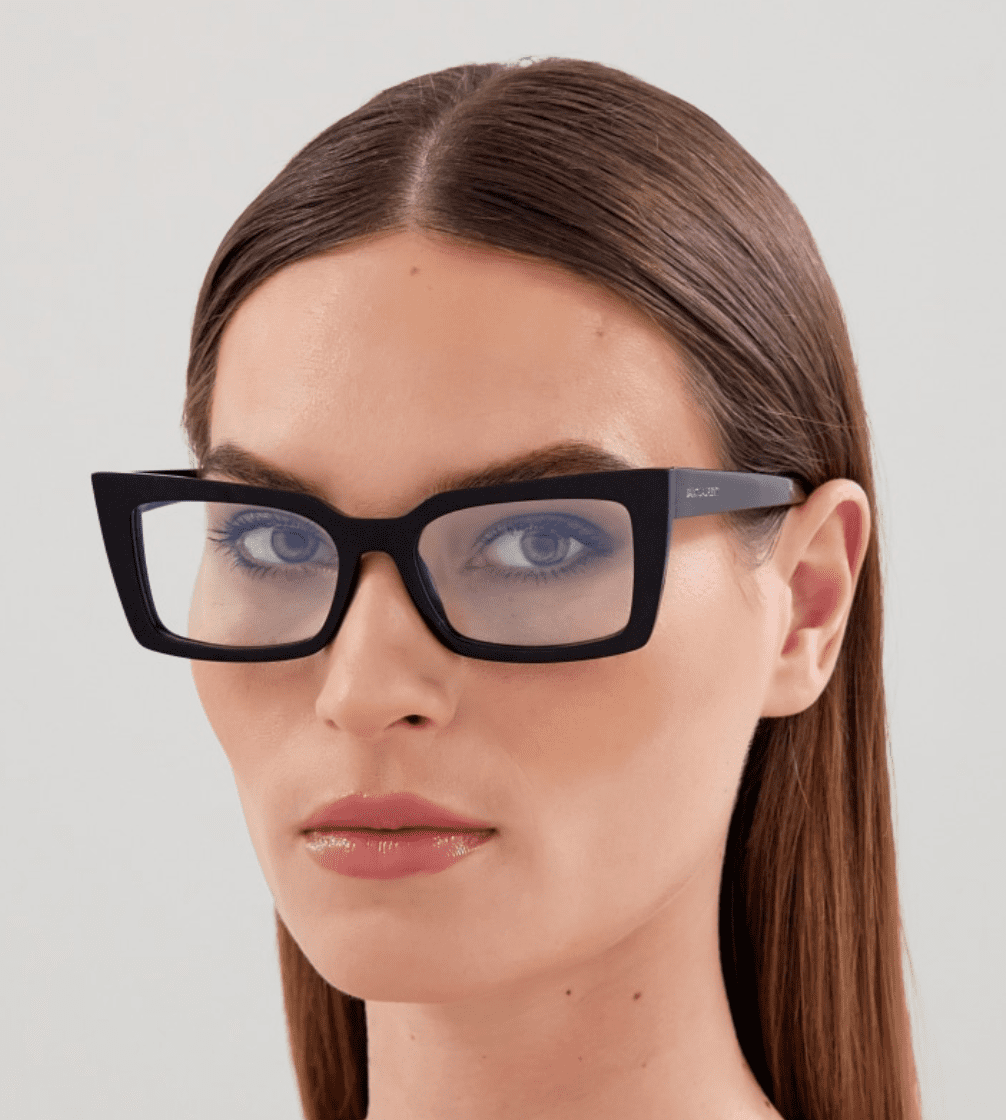 現行モデル サンローラン キャッツアイ サングラス SLM94 Saint Laurent Women's SL M94-001 Black Cat-Eye Sunglasses with