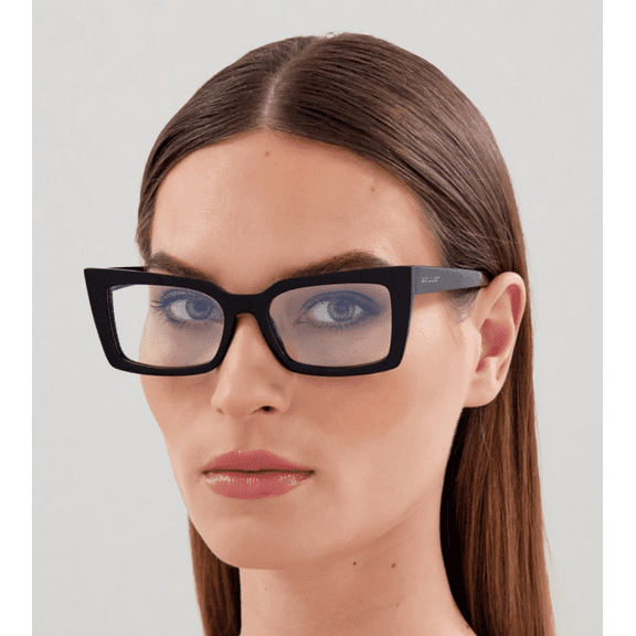 Sunglasses Saint Laurent SL 554 - 001 Black / Transparent