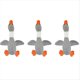 thumbnail image 1 of Juguete para Mascotas, Ganso, Perro, Masticable, Sonido, Rechinamiento, Limpiador de Dientes, Suministros para Mascotas, Perro, , Gris, 1 of 7