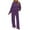 97#Purple, variant on Lounge Sets for Women 2 Piece Plus Size Oversized Hoodie Wide Leg Sweatpants Sweatsuits Casual Fall Winter Clothes Blue XL