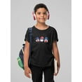 thumbnail image 2 of 4th Of July Gnomes T-Shirt Juniors -Image by Shutterstock,  Large, 2 of 4