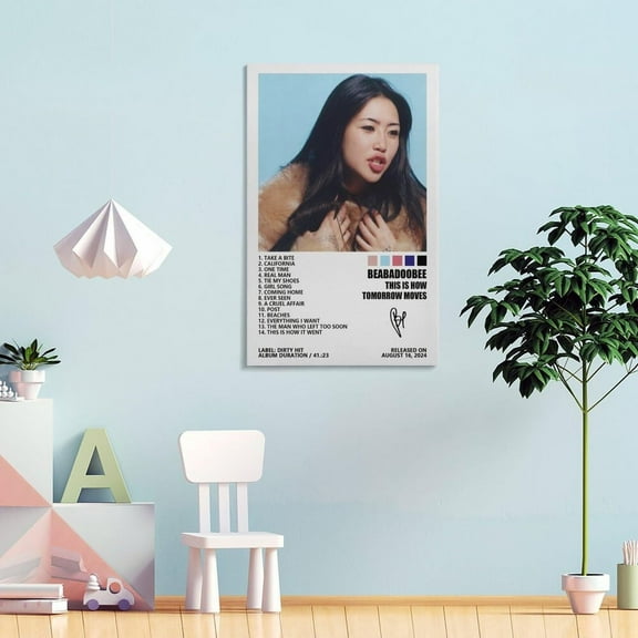 Beabadoobee This Is How Tomorrow Moves 4 Canvas Poster Bedroom Decoration Landscape Office Valentine's Birthday Gift