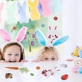 thumbnail image 6 of 9 Sheets Easter Bunny Window Cling Decorations Double Sided Stickers Decor for Home/Party, 6 of 7