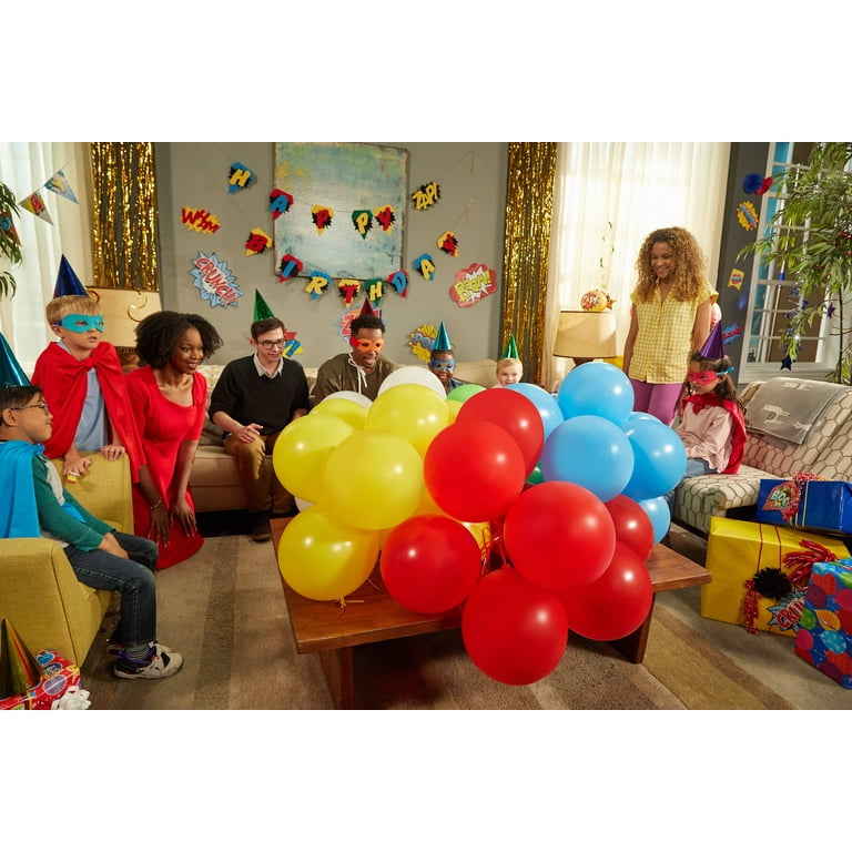 1 Set Pet Adorable Saliva Tissue Hat Latex Balloons Birthday Party