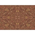 thumbnail image 1 of Ahgly Company Machine Washable Indoor Rectangle Transitional Fire Brick Red Area Rugs, 2' x 3', 1 of 7