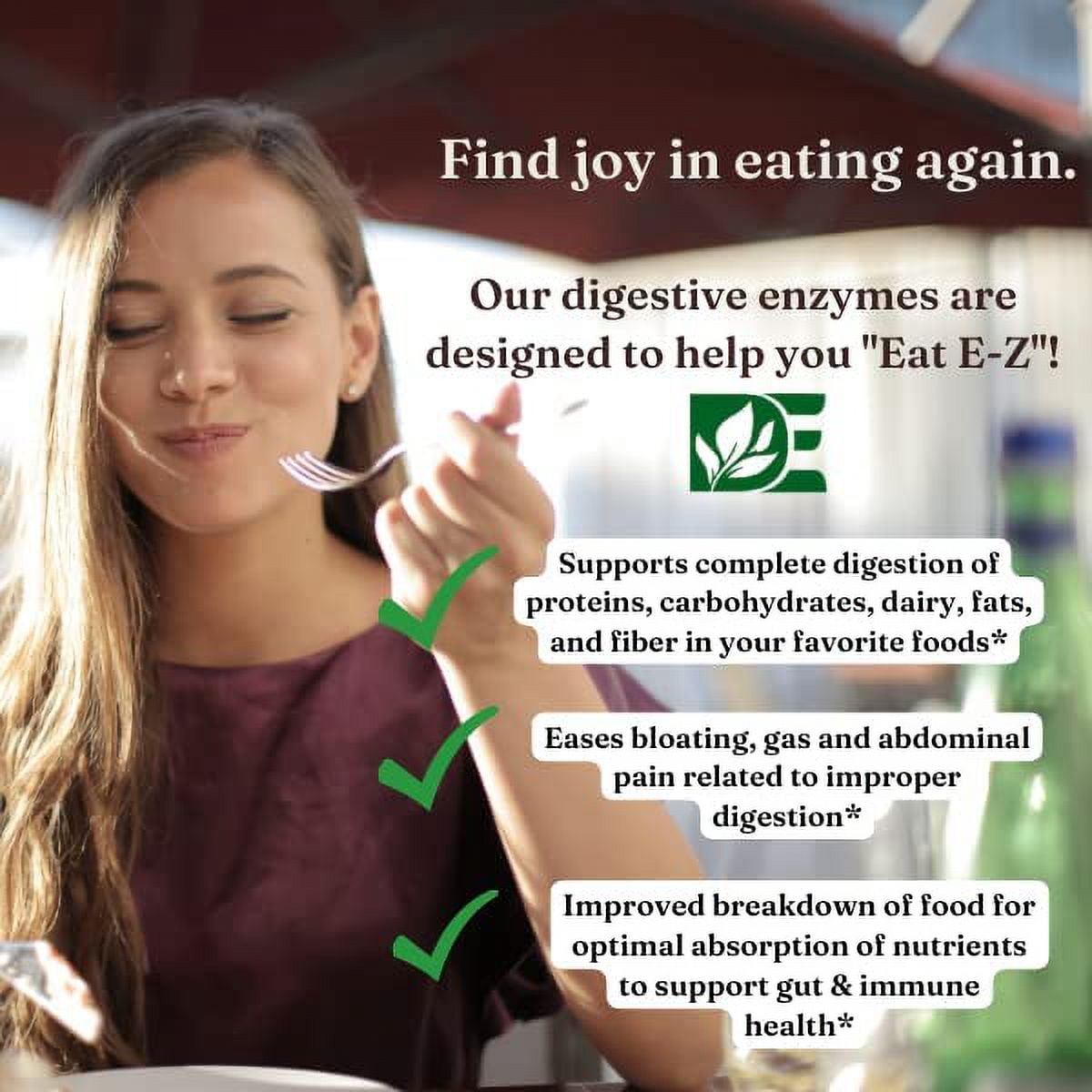 Dynamic Enzymes Eat E-Z - 90 Vegan Capsules