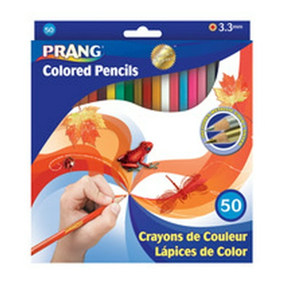 Prang Colored Pencil Set, 50-Colors