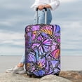 thumbnail image 6 of Picia Watercolor Butterflies Luggage Protector Cover Thicken Suitcase Protector Cover Fit 18-32 Inch Luggage-X-Large, 6 of 9