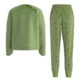 thumbnail image 2 of Set De Pijama The Grinch Para Mujer Talla M Color Verde, 2 of 4