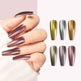 thumbnail image 4 of Esmalte de uñas cromado, paquete de 6, esmalte holográfico con purpurina, decoración para uñas, pigmento reflectante, 4 of 4