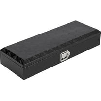 34.5" Aluminum Truck Bed Tool Box, Heavy Duty Diamond Plate Trailer Tool Box with Side Handle & Lock Keys, Tool Storage Organizer Chest for Pick Up,Truck Bed,ATV,RV Trailer