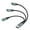 shape:3 USB C female, variant on USB Splitter Cable USB Male to 2/3 Port Type C Female Multiple USB Port Extender Cable for Data Transfer Power Charging