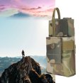 thumbnail image 4 of LJNYFDC Sac de Transport pour Talkie-Walkie Système MOLLE Imperméable Résistant aux Déchirures Bouton Pression Support de Randonnée à Main, 4 of 7