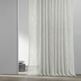 thumbnail image 4 of Avignon Vine Patterned Faux Linen Sheer Curtain (1 Panel), Avignon Vine, 50W X 84L, 4 of 8