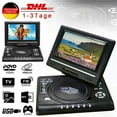 thumbnail image 2 of Portable DVD Player with HD Large Screen Rotating Screen Player +Gamepad DE, 2 of 5