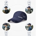 thumbnail image 7 of Mesh Back Baseball Cap, Adjustable Sports Hat for Golf, Running, Fishing and Outdoor Wear, TIKA, 7 of 7