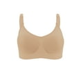 thumbnail image 3 of BRAVADO! DESIGNS Maternity & Nursing Bra Seamless Double Layer, Wirefree, Adjustable for Breastfeeding | Nude | L, 3 of 4
