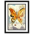 thumbnail image 2 of Dali Butterfly Custom Framed & Mated, 2 of 6