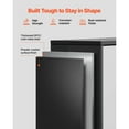 thumbnail image 6 of KFFKFF Metal Wall Cabinet – 27.56" W x 12.01" D x 19.69" H, Floating Storage Cabinet with Lift-Up Door and Adjustable Shelf, 240 lbs Weight Capacity, 6 of 9