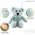thumbnail image 2 of Thermal-Aid Zoo Mini - (Buckley the Blue Bear) - Mold-Resistant, Washable Hot & Cold Pack for Kids - Heating and Cooling Pad with Natural Corn Filling - Reusable Plush Toy, 2 of 6