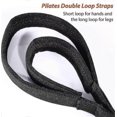 thumbnail image 2 of 2pcs Pilates Double Loop Straps For Reformer, Feet Fitness Equipment Straps, Double Padded D-ring Loops, Yoga Double Loop Straps Handle Straps, Pilate, 2 of 5