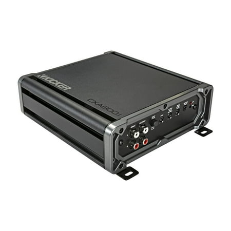Kicker 12 Inch Comp R Woofer Includes Two 48CWR122 Package with 46CXA8001 Amplifier and wire kit