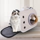 thumbnail image 1 of Bolsa de transporte plegable para mascotas, transportadores de mascota transpirables, transportadores de suaves de tela Oxford para Yinane Portador de mascotas plegable, 1 of 8