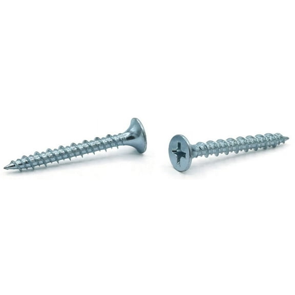 #6 x 1 5/8" Hi-Low Drywall Screws / Phillips / Bugle Head / Steel / Zinc - 5000 Piece Carton