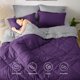 thumbnail image 2 of Juego de Edredón Bedsure King Size Reversible Morado 7 Piezas, 2 of 6