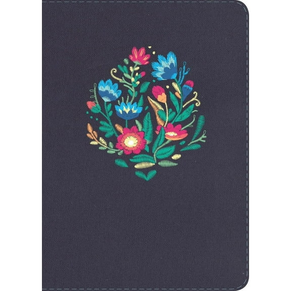 RVR 1960 Biblia Letra Grande Tamaño Manual bordado sobre tela con índice (Hardcover)