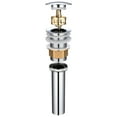 thumbnail image 2 of Aquaterior Bathroom Pop Up Drain without Overflow Lavatory Vessel Basin Sink, 2 of 5