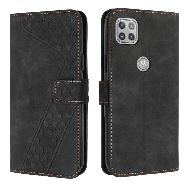 Compatible with Motorola Moto G 5G Case Wallet Design with Card Slots Magnetic Closure Cover