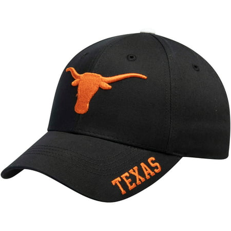 Men's Black Texas Longhorns Kingman Adjustable Hat - OSFA