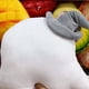 thumbnail image 3 of Almohadas decorativas de peluche con forma de fantasma, adorable cojín de sofá para el hogar (almohada fantasma estrella de 40 cm), 3 of 6