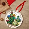 thumbnail image 5 of Desert Cactus Stained Glass Suncatcher Ornament – Ornament Gift for Family, Friends, Men & Women, Christmas 2025 Keepsake, 5 of 6