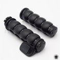 thumbnail image 7 of Motorcycle Black Hand Grips 7/8" Throttle Boss For Yamaha FZR YZF 600 600R R1 R6, 7 of 7