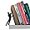 E - Cliffhanger (Black), variant on Book Ends to Hold Books Heavy Duty - Hidden Metal Bookends for Shelves Desk - Bookend Book Holder for Home Decorative - Gift for Book End Lovers and home Décor (Supergal - Set of 2)