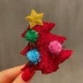 thumbnail image 3 of Mosey Cute Glitter New Year Christmas Brooch Snowman Santa Claus Christmas Tree Star Shape Pin Clothing Scarf Badge Outfit Accessories, 3 of 8