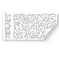 thumbnail image 3 of Color Filling Paper Roll Early Educational Toys Super Large Size Chic Dinosaur Baby Kindergarten Drawing Roll, 3 of 5