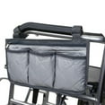 thumbnail image 5 of FENGGHAO Wheelchair Armrest Pouch with Reflective Stripe, Multi-Pocket Storage Bag, Durable Water-Resistant Organizer for Mobility Aids, 5 of 5