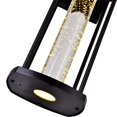 thumbnail image 4 of CWI Lighting Greenwood Lanterne Murale Extérieure à LED Noire, 4 of 5
